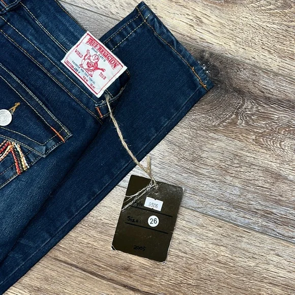 NWT True Religion 🌈 “Joey” Rainbow Skinny Jeans - Picture 11 of 14